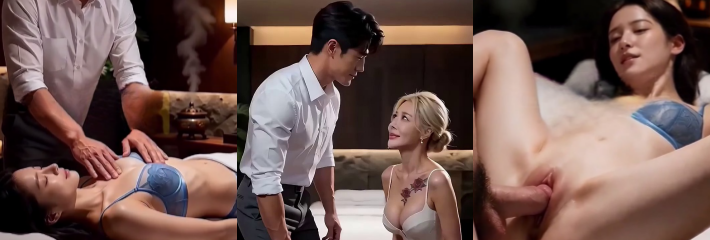 AI成人短剧 新剧首播 金牌技师 第1-2集 白衬衫小伙面试金牌技师 富婆老板被操到高潮喊爸爸