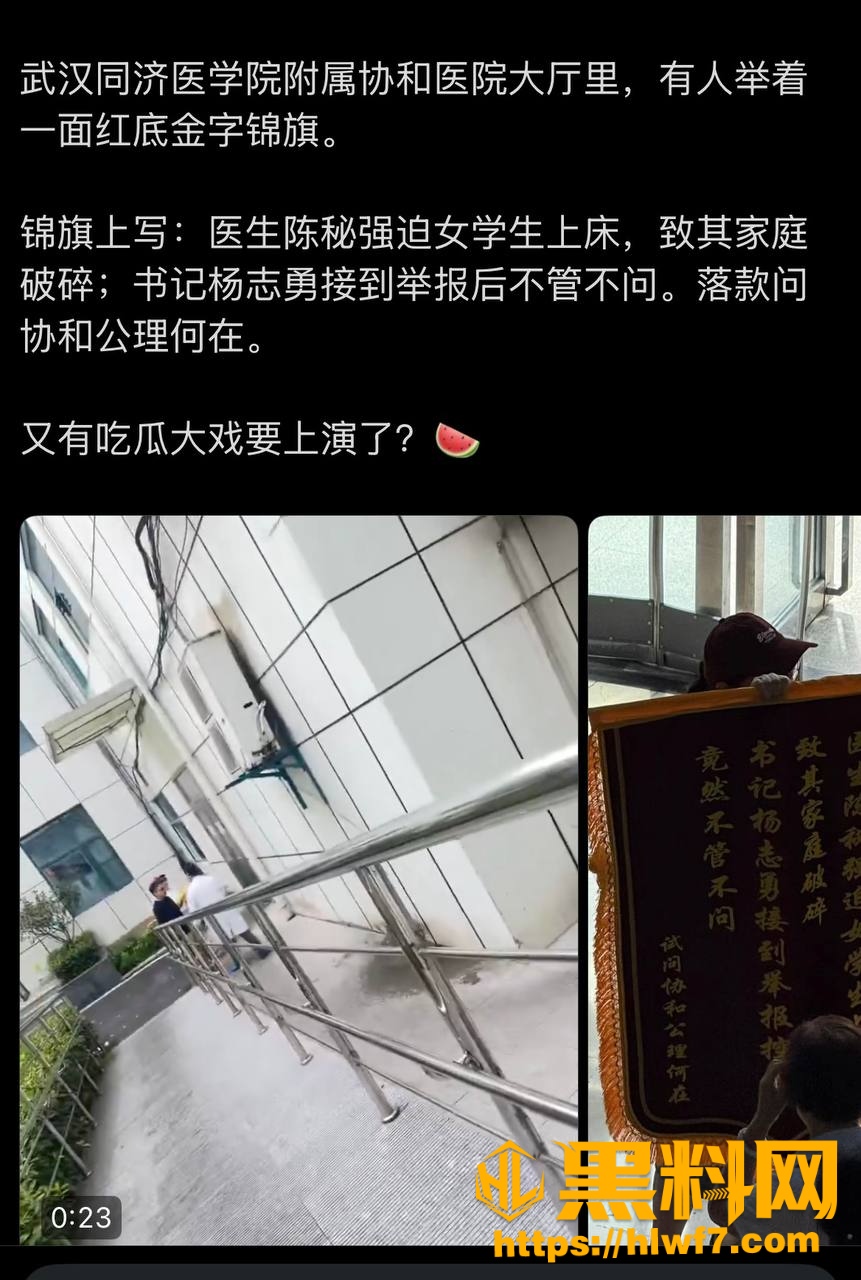 武汉协和医院陈秘被实名举报 4