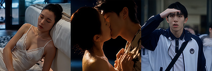 AI成人短剧《母子同欢》第6-7集 儿子发火逼妈跪舔泄欲 错把儿子当亡夫被狂操内射