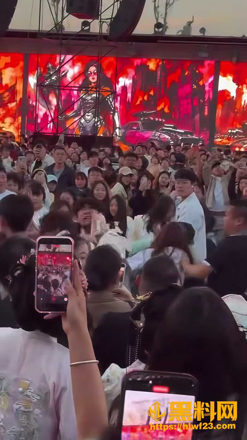 河南开封万岁山景区打架事件2