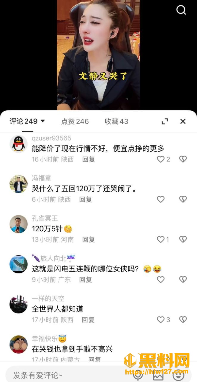 文静收获榜一天价打赏 5