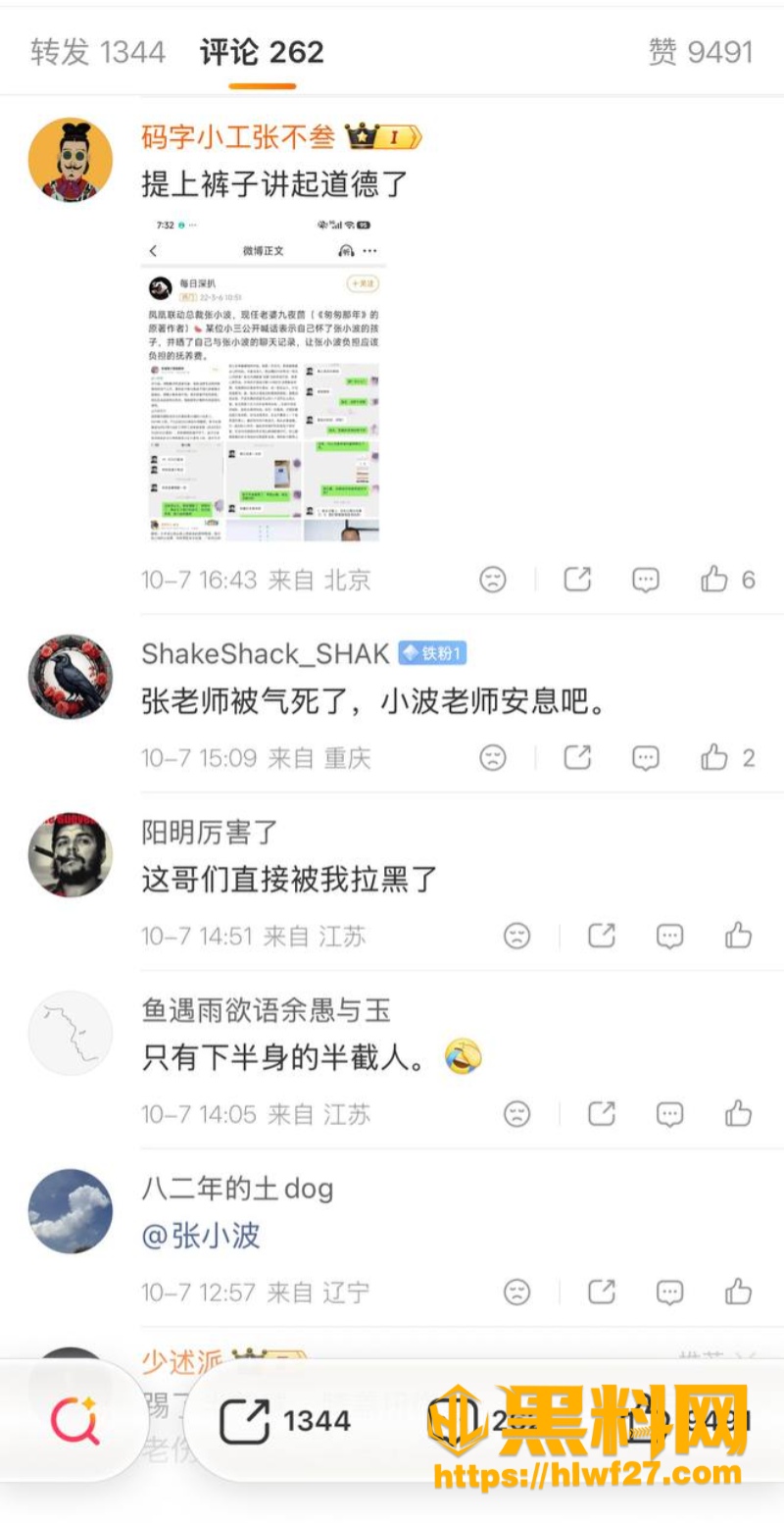 张小波婚外情翻车 6