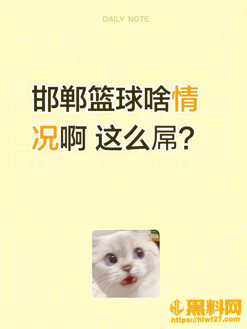 邯郸篮球直播事故最新消息 4